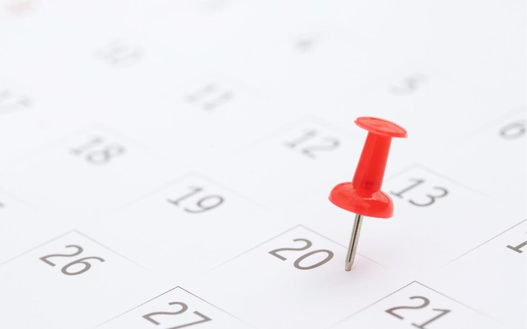 Confira o calendário de obrigações acessórias de outubro