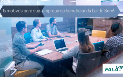 5 motivos para sua empresa se beneficiar da Lei do Bem